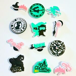 12 Wicked Croc Charms Jibbit Shoe Charm Disney Croc Charms